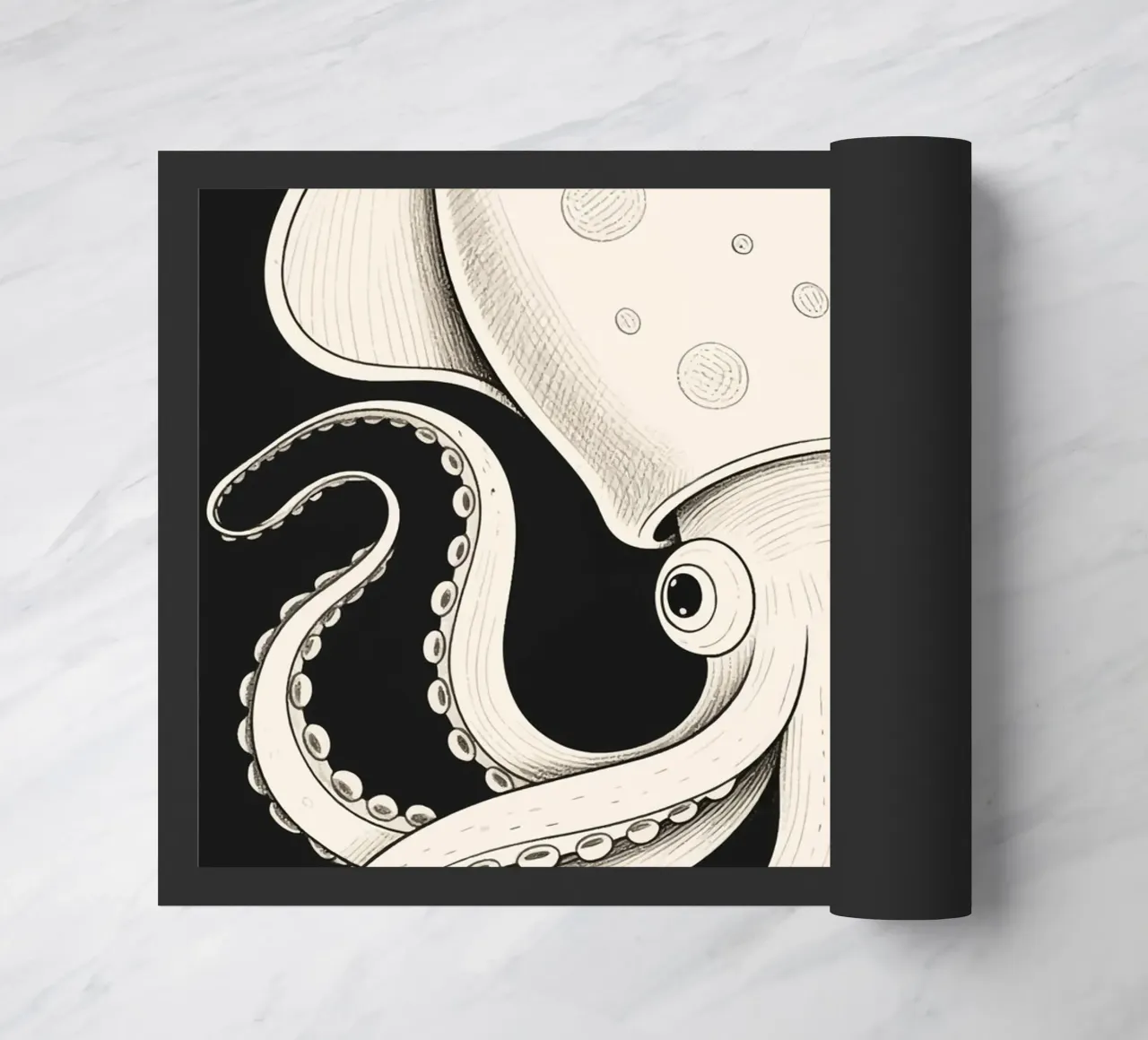 Squid doormat by knowledge