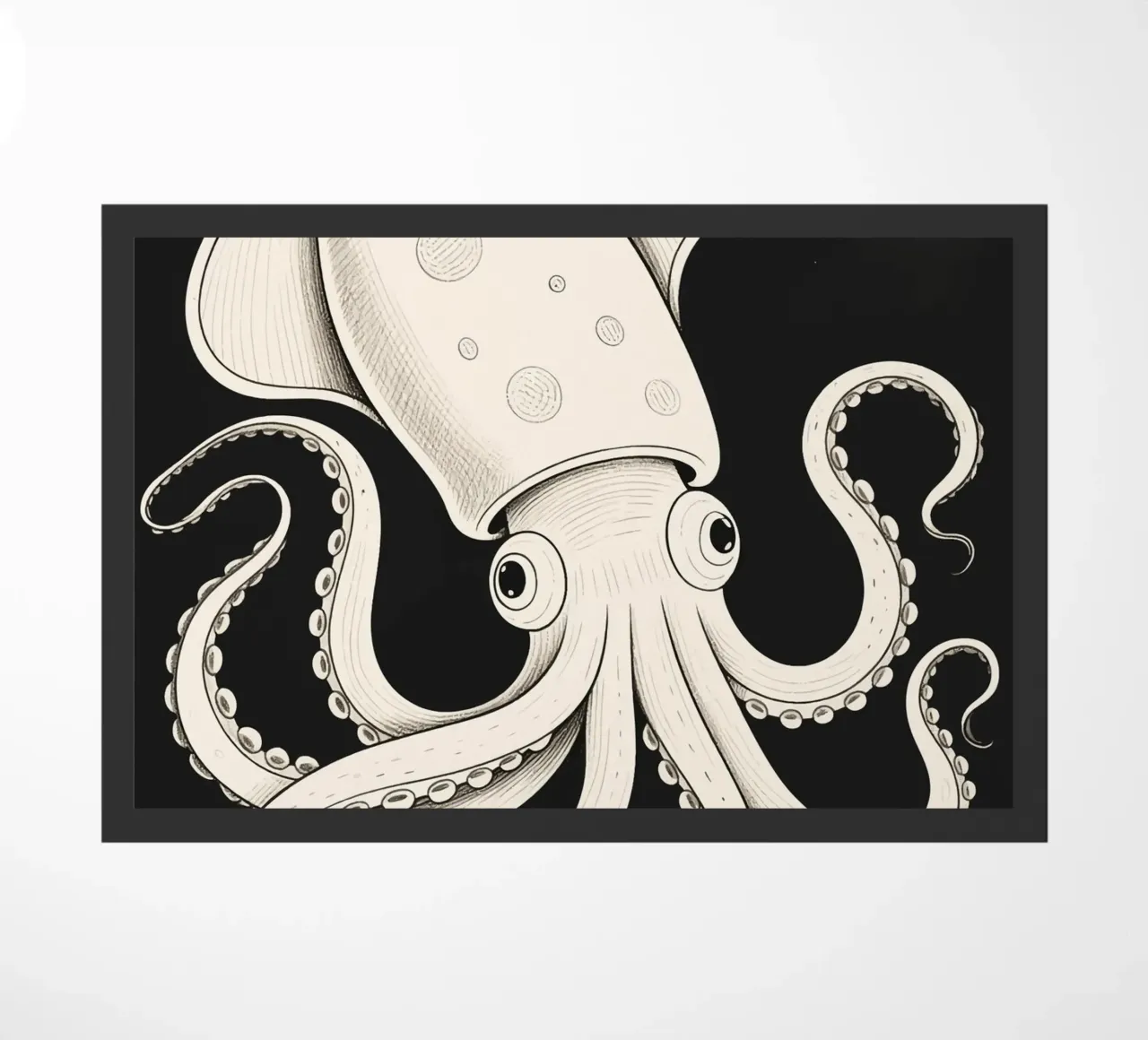 Squid doormat by knowledge