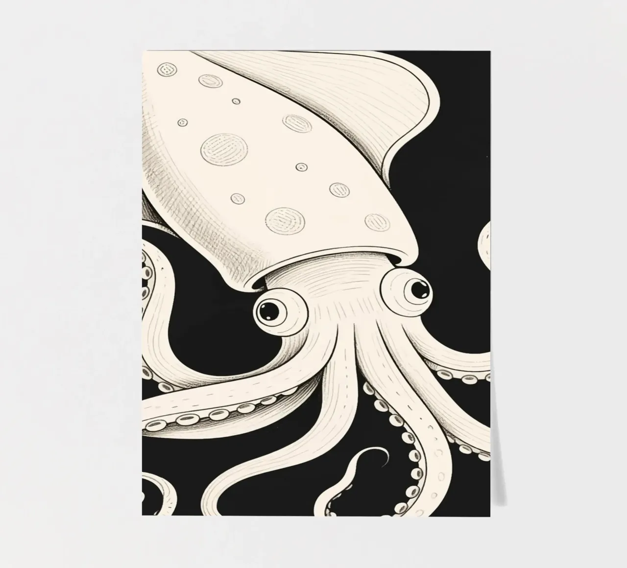 Squid sticker sheet by knowledge