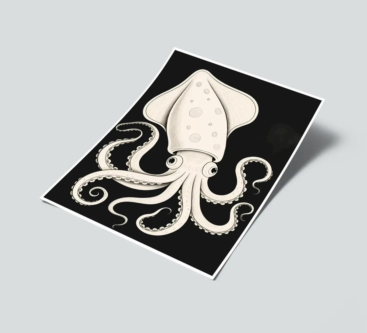 Squid sticker sheet by knowledge