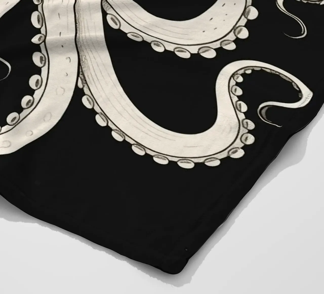 Inktvis fleecedeken van knowledge