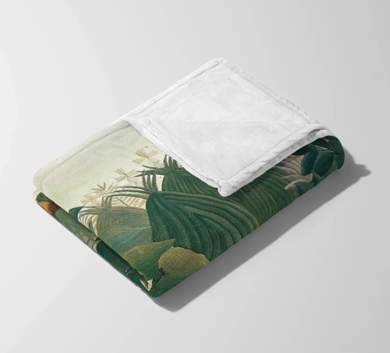 Henri Rousseau - Due cervi coperta in pile da Family ARTWORK