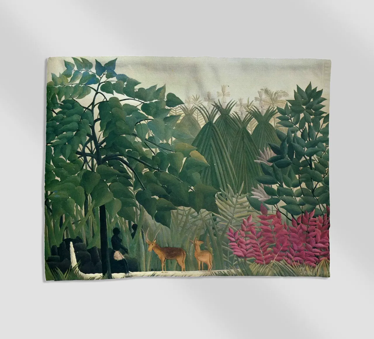 Henri Rousseau - Due cervi telo mare da Family ARTWORK