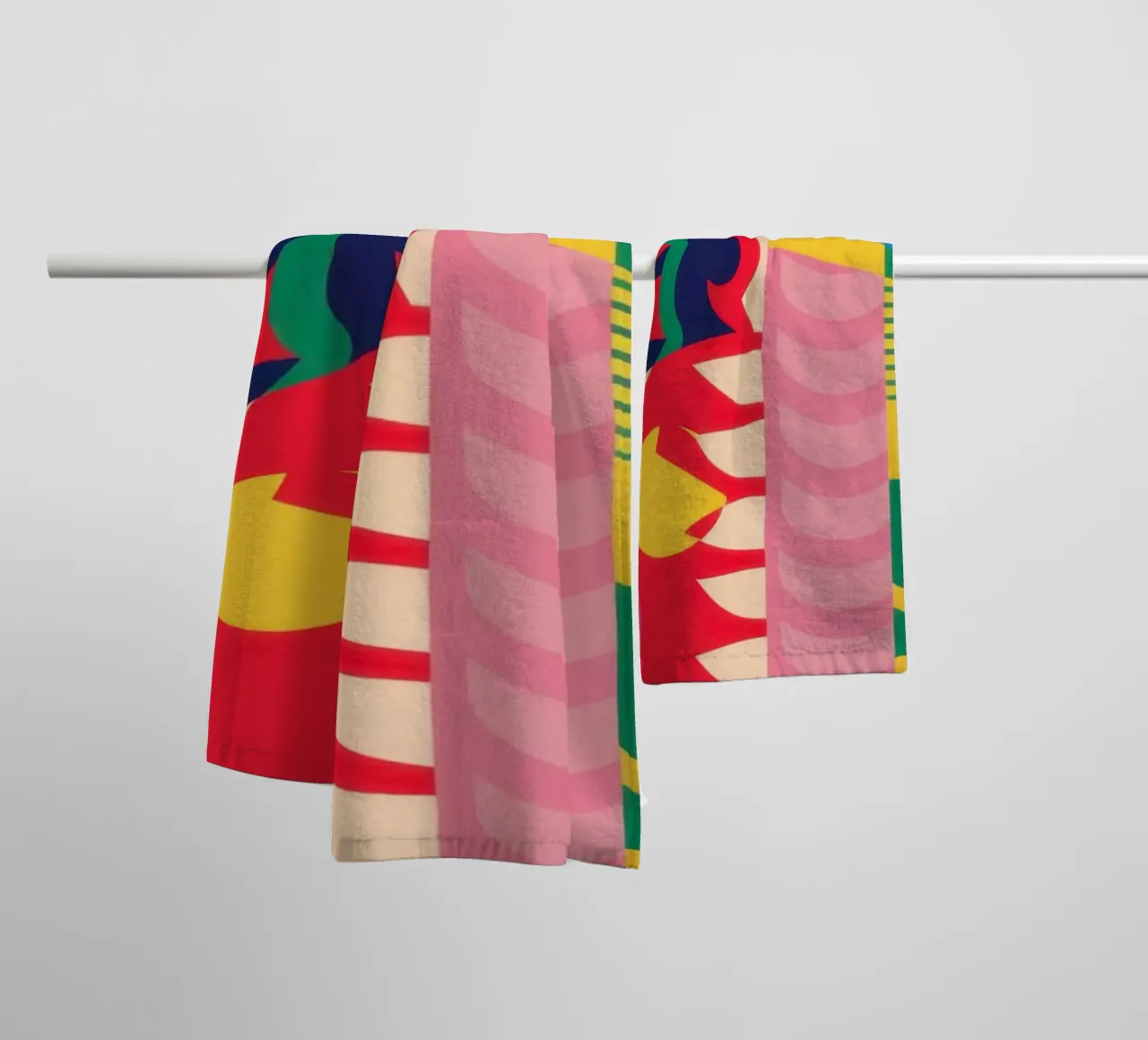 Vibrant Pattern Weave towel by Kala Martir
