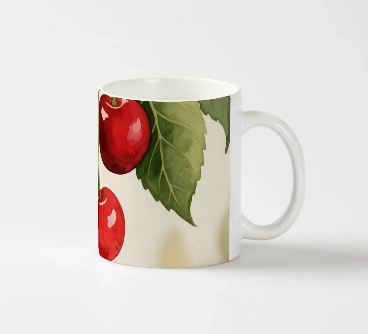 Pianta di ciliegio tazza in ceramica da knowledge