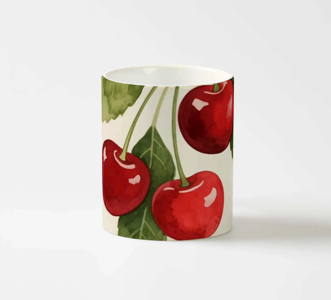 Pianta di ciliegio tazza in ceramica da knowledge