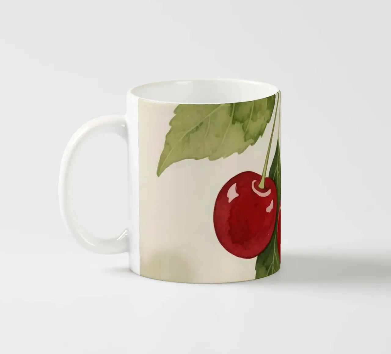 Pianta di ciliegio tazza in ceramica da knowledge
