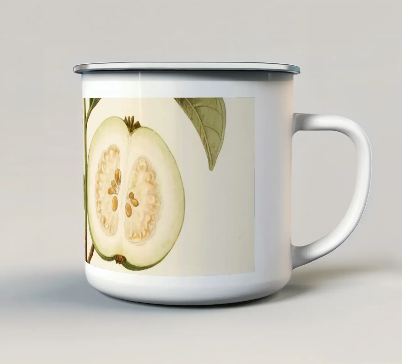 Guava Plant tazza in smalto da knowledge
