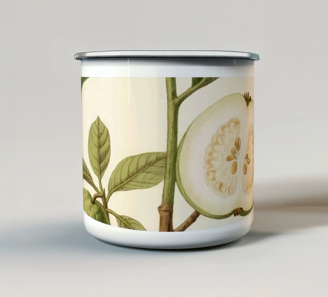 Guava Plant tazza in smalto da knowledge