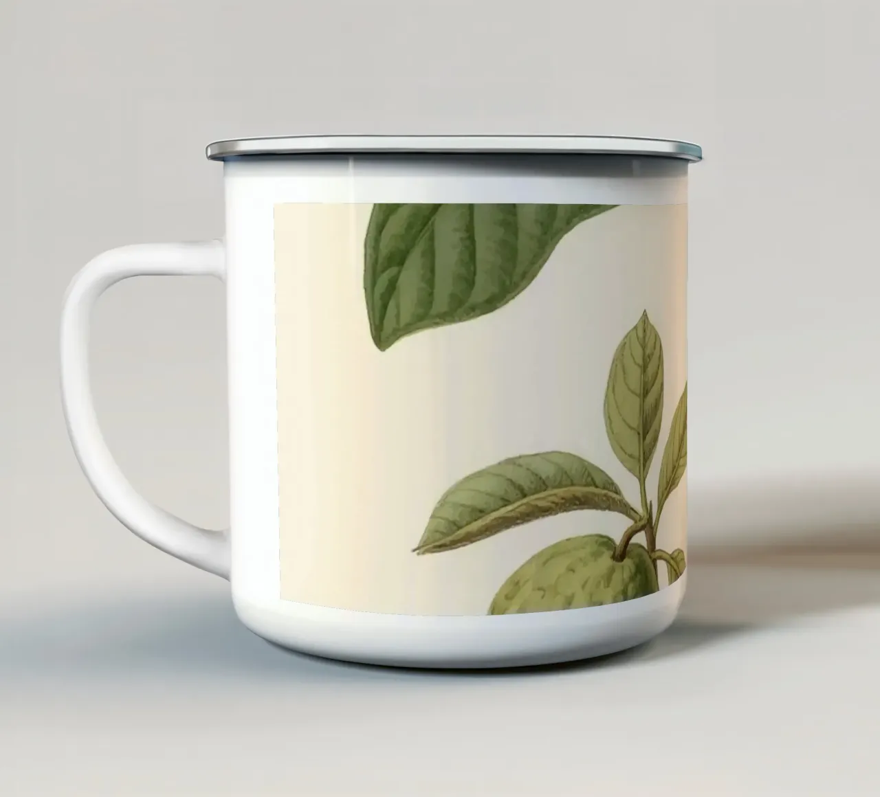 Guava Plant tazza in smalto da knowledge