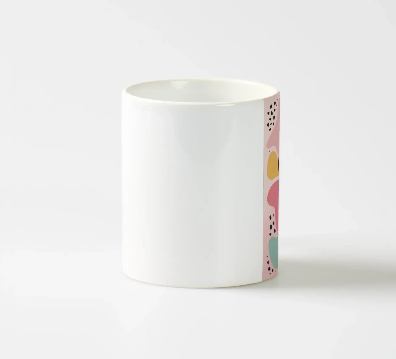 Gioco di forme pastello tazza in ceramica da Kala Martir