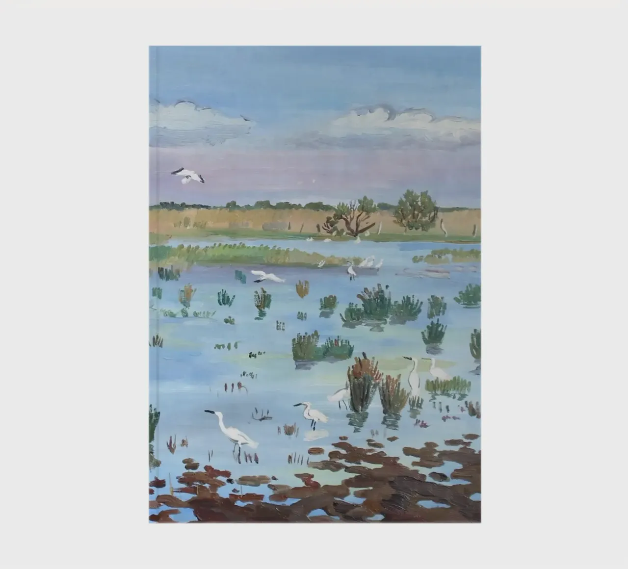 Springtime in the Camargue notebook by Peteriespinoza Studio