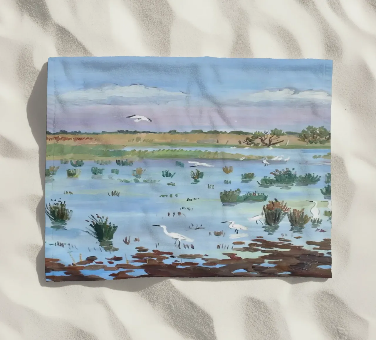 Primavera in Camargue telo mare da Peteriespinoza Studio