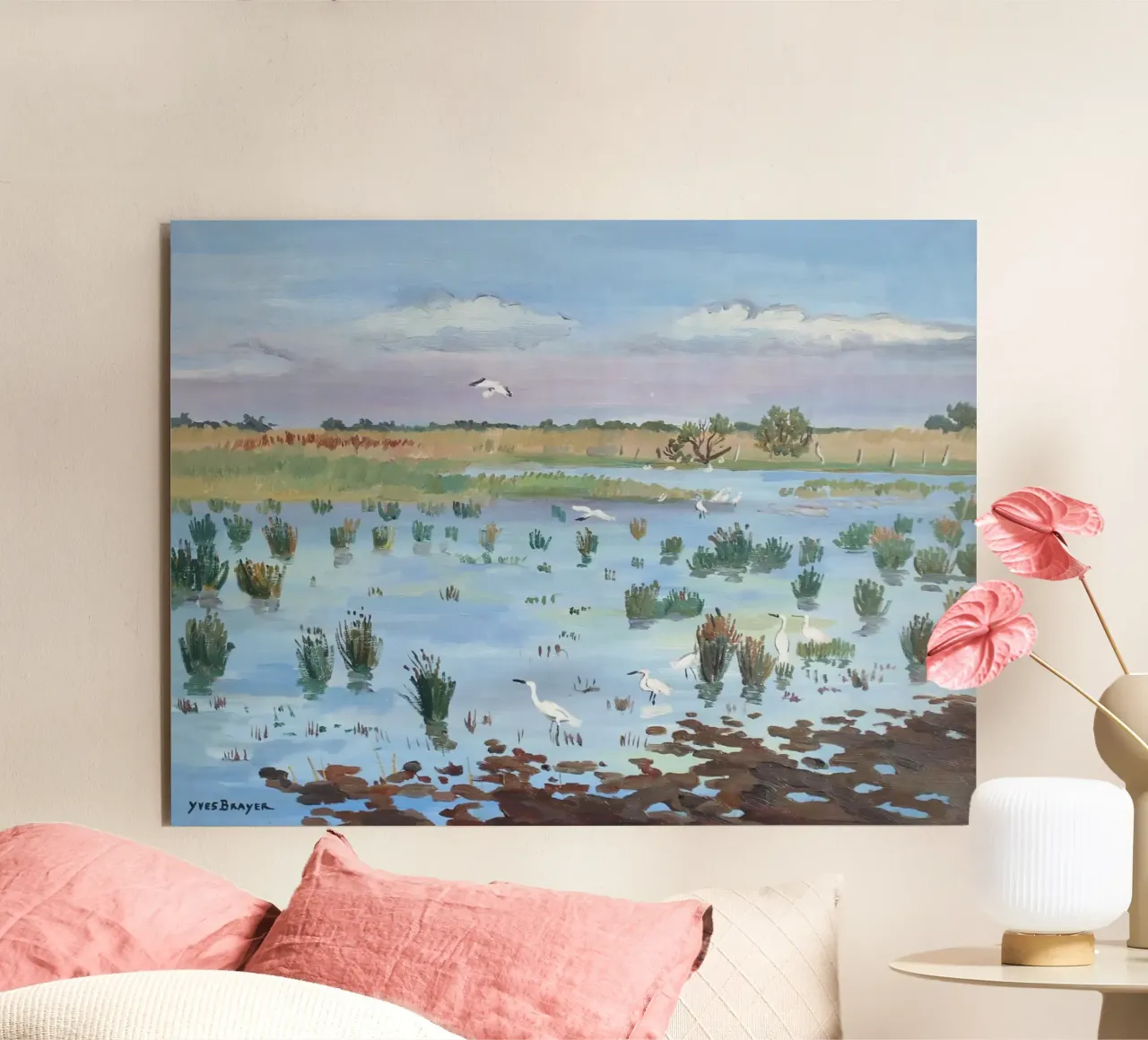 Primavera in Camargue alluminio dibond da Peteriespinoza Studio