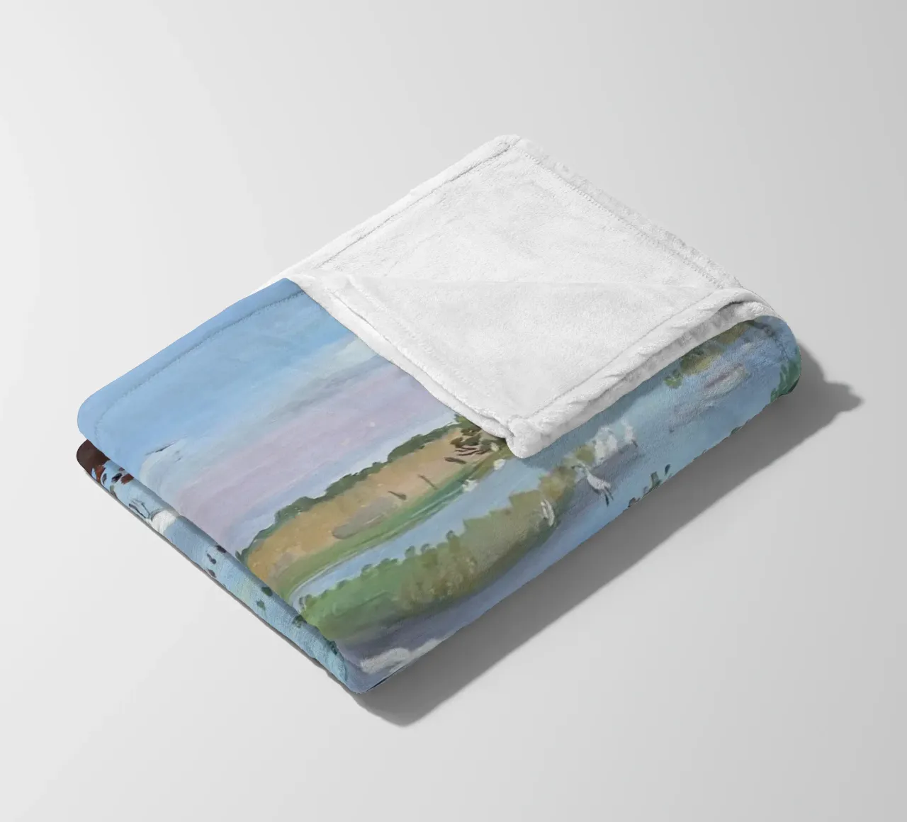 Primavera in Camargue coperta in pile da Peteriespinoza Studio