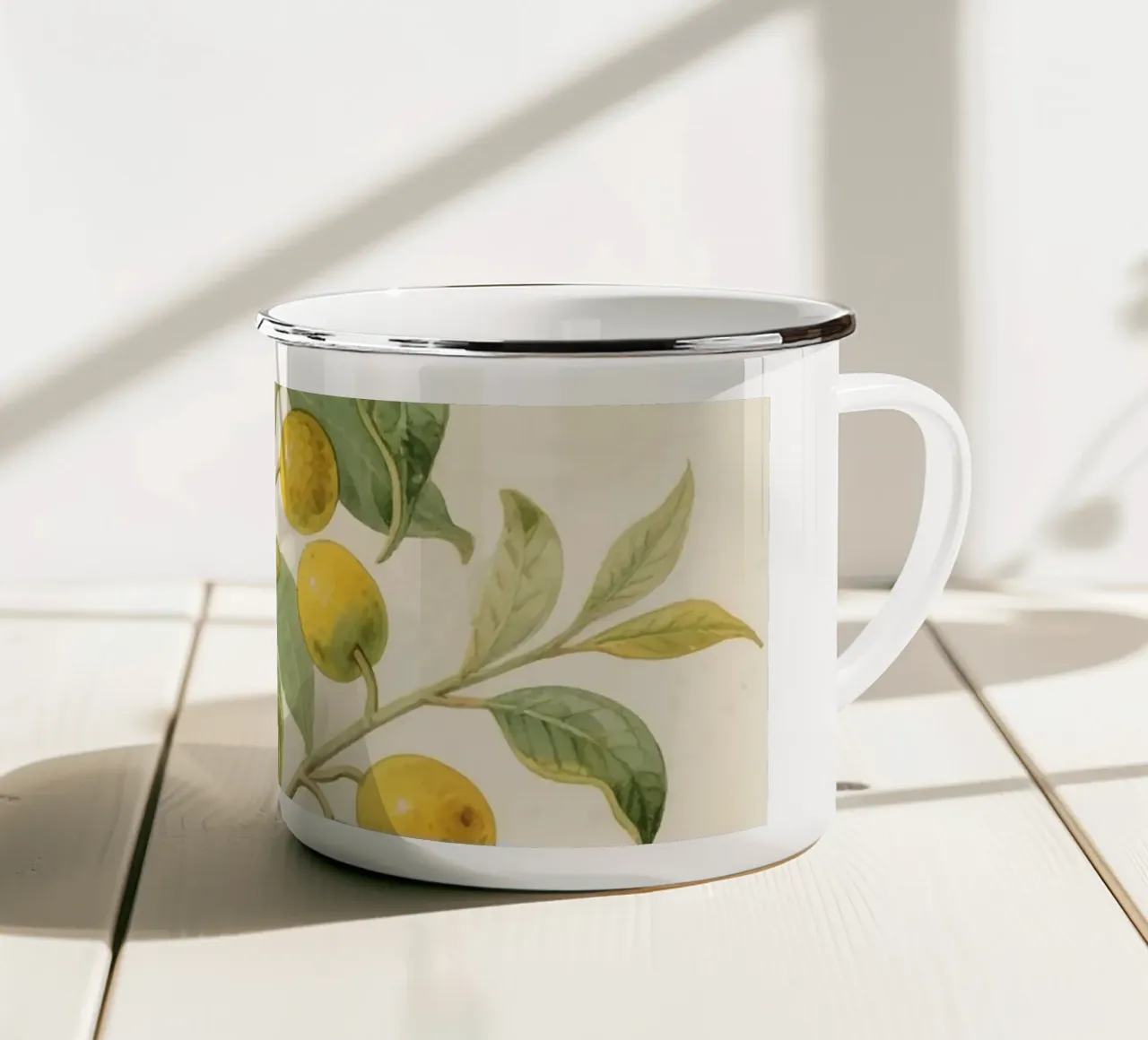 Impianto Erbis tazza in smalto da knowledge