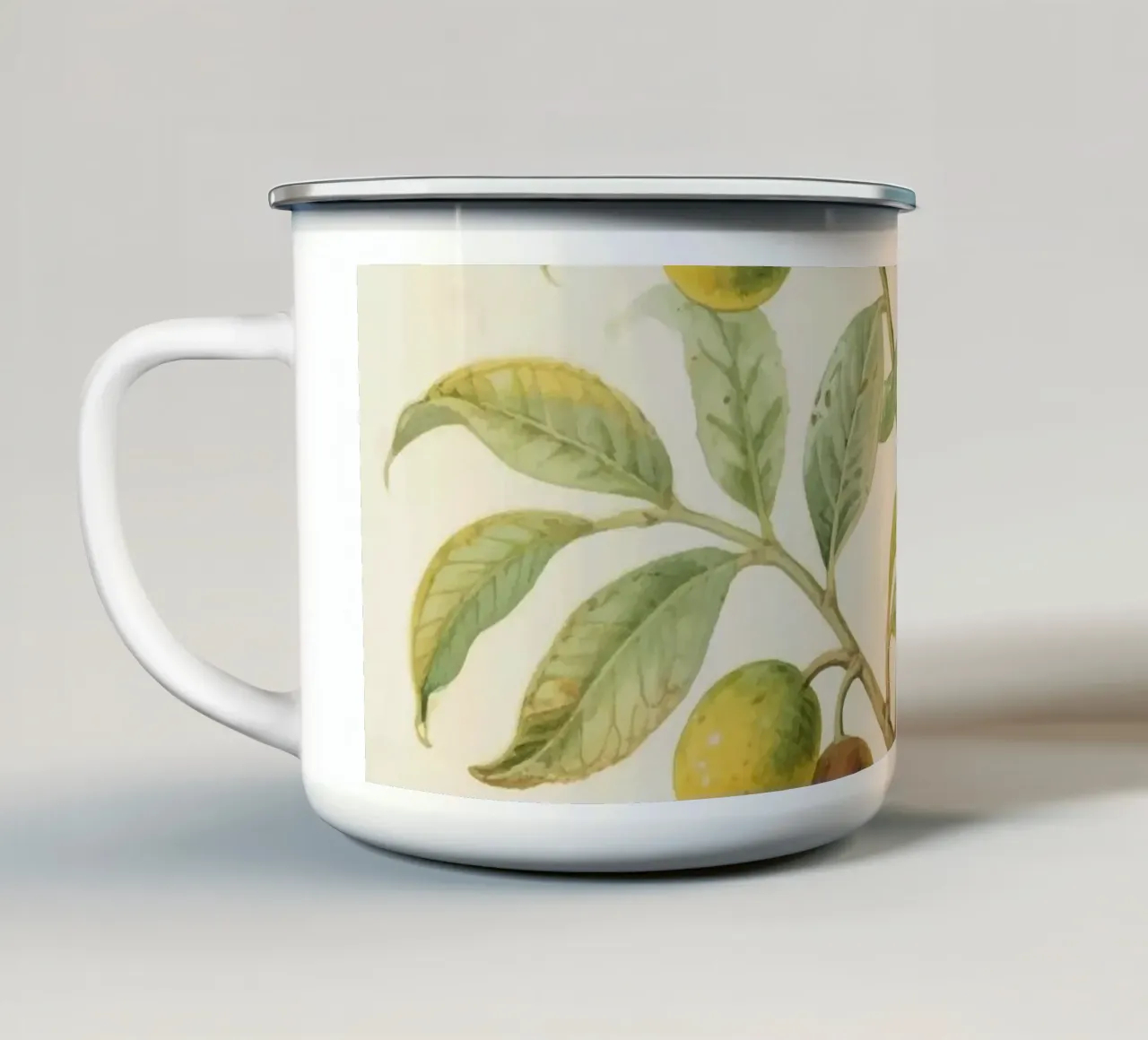 Impianto Erbis tazza in smalto da knowledge