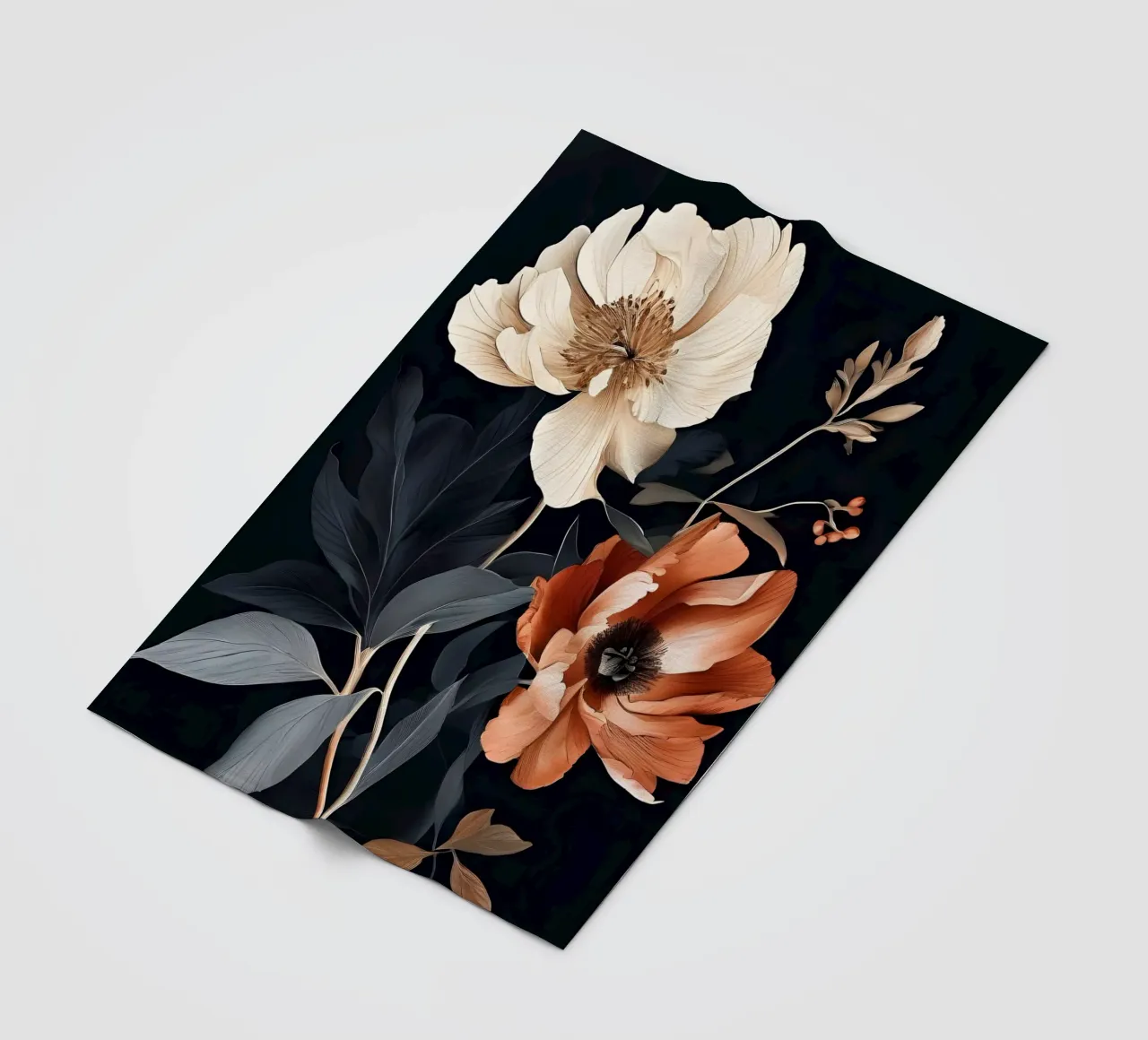 Eleganza autunnale coperta in pile da Artistic-shop