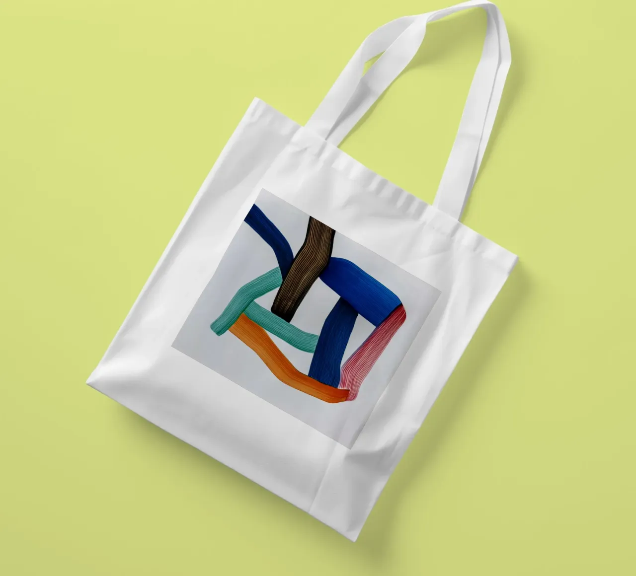 Bouroullec Multicolore borsa in juta da Roger