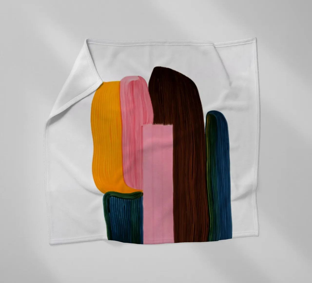 Bouroullec Multicolore ll coperta in pile da Roger