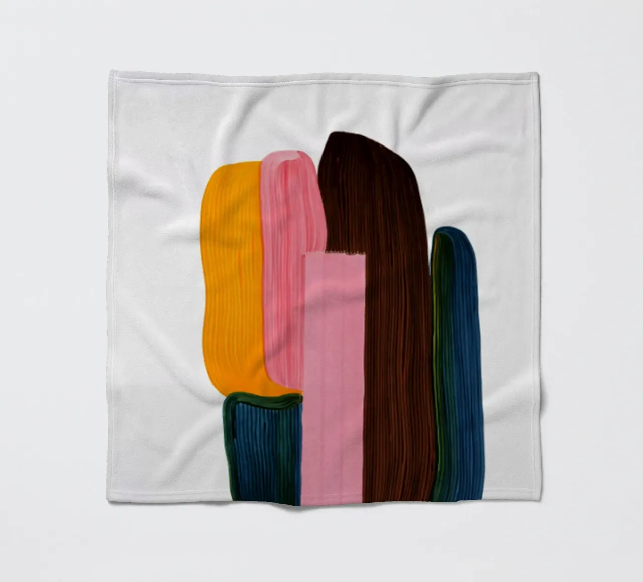 Bouroullec Multicolore ll coperta in pile da Roger