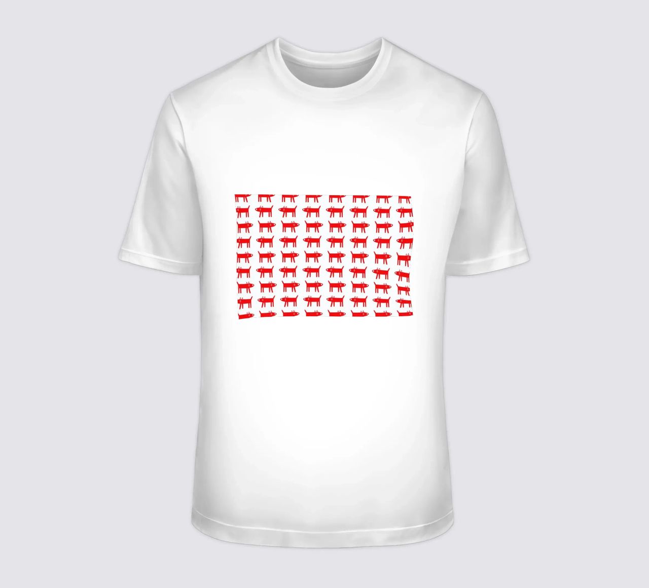 dog pattern 2 t-shirt da Studio Teer