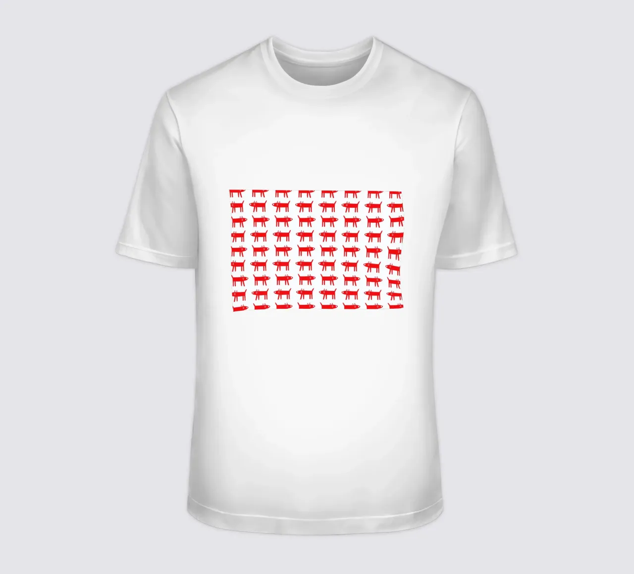 dog pattern 2 t-shirt da Studio Teer