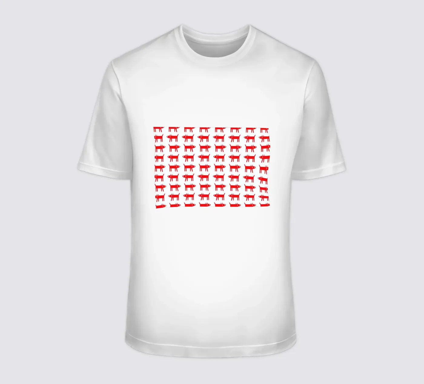 dog pattern 2 t-shirt da Studio Teer
