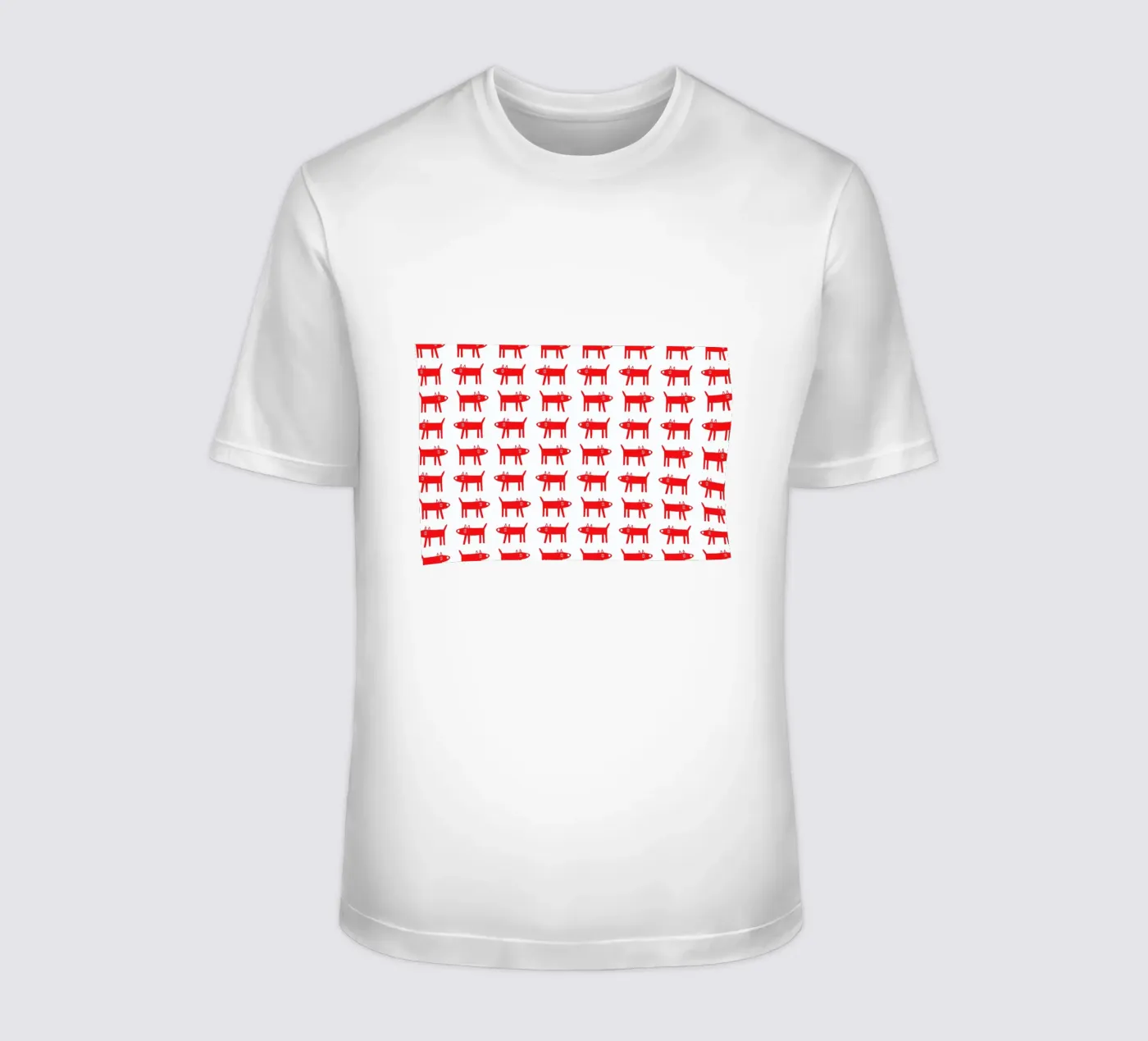 dog pattern 2 t-shirt da Studio Teer