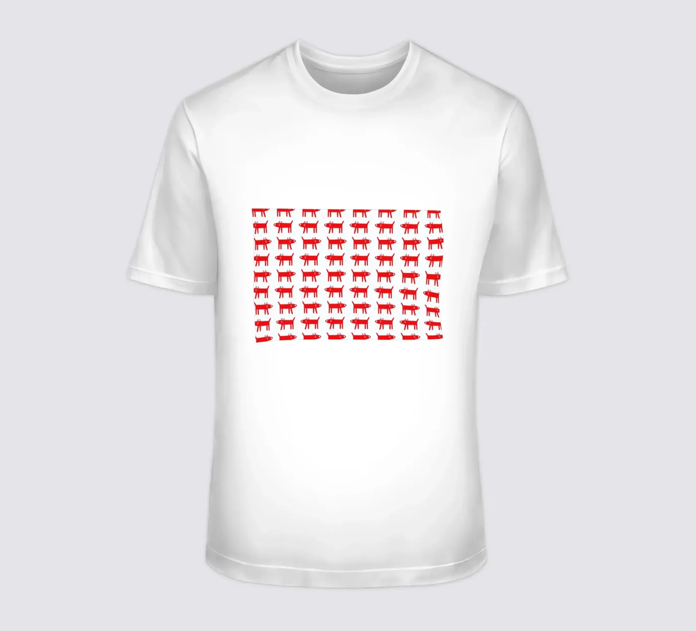 dog pattern 2 t-shirt da Studio Teer