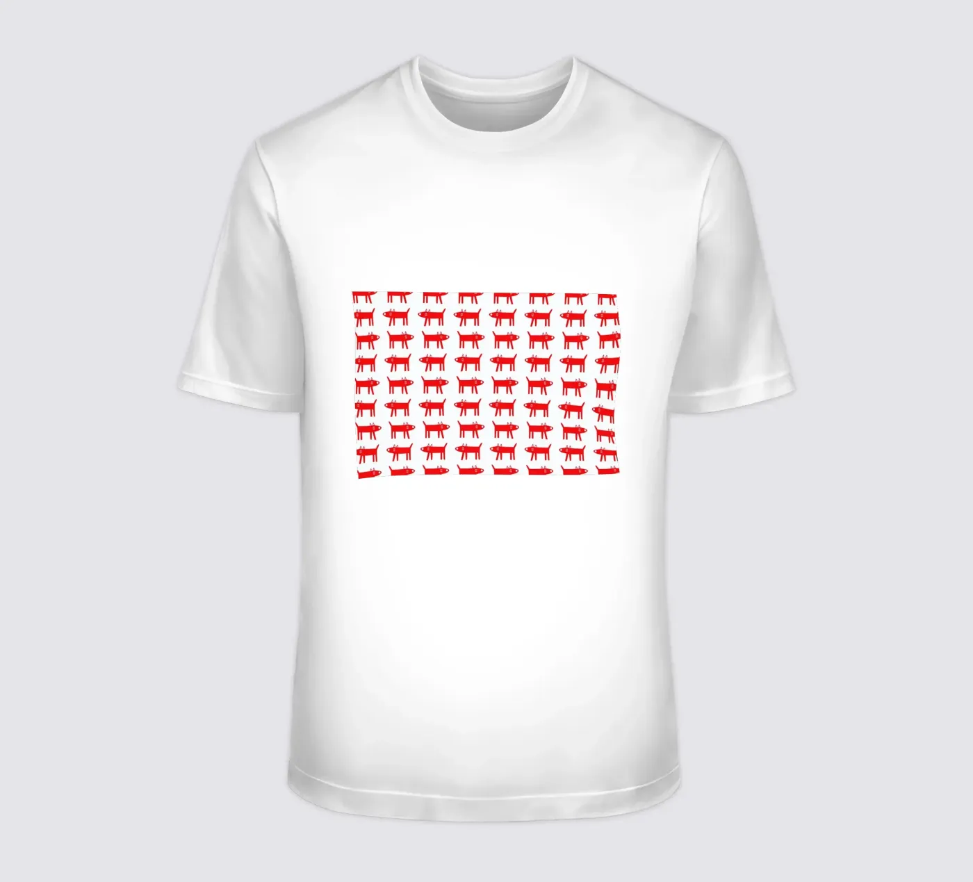 dog pattern 2 t-shirt da Studio Teer