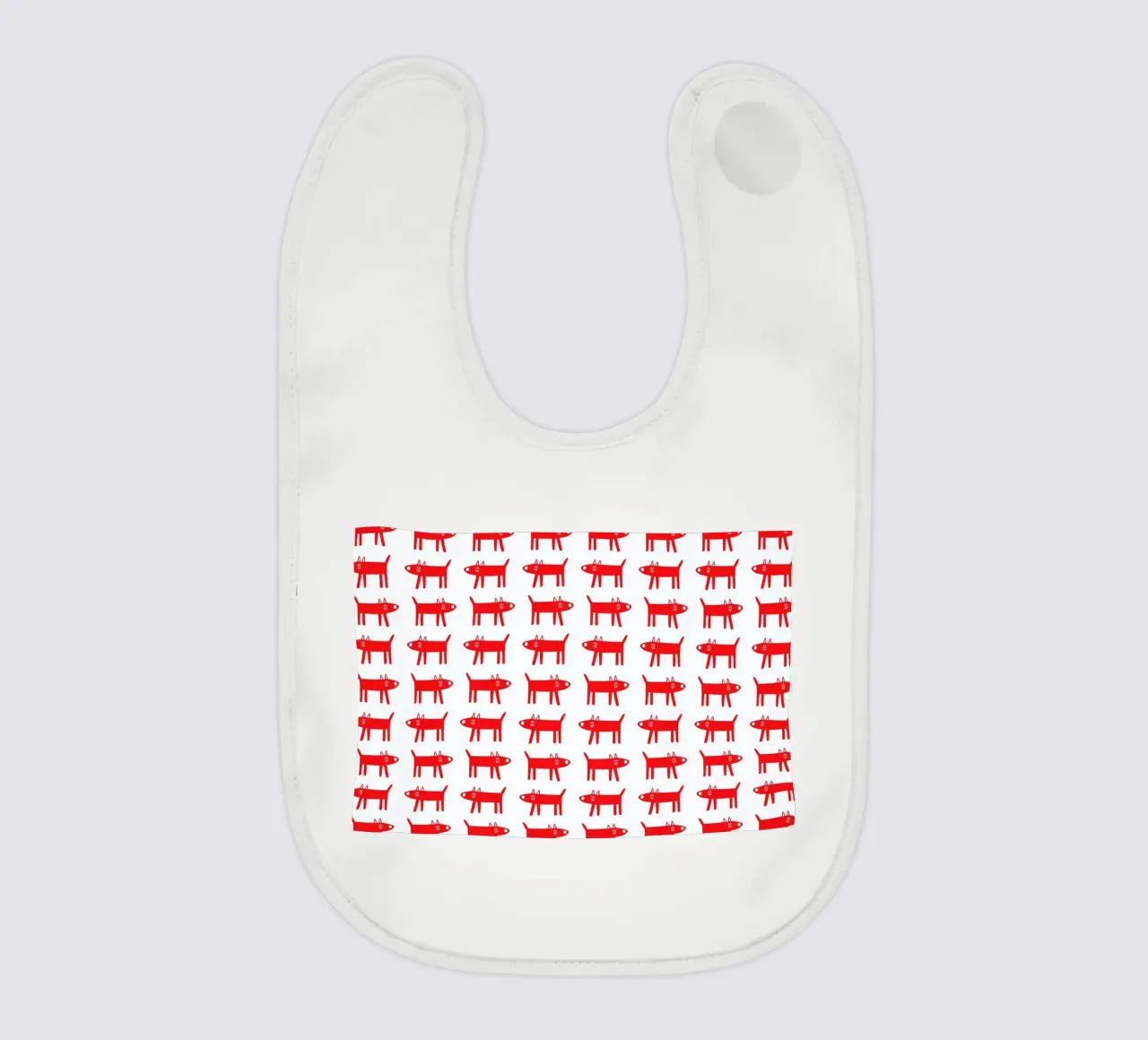 dog pattern 2 bavaglino da Studio Teer