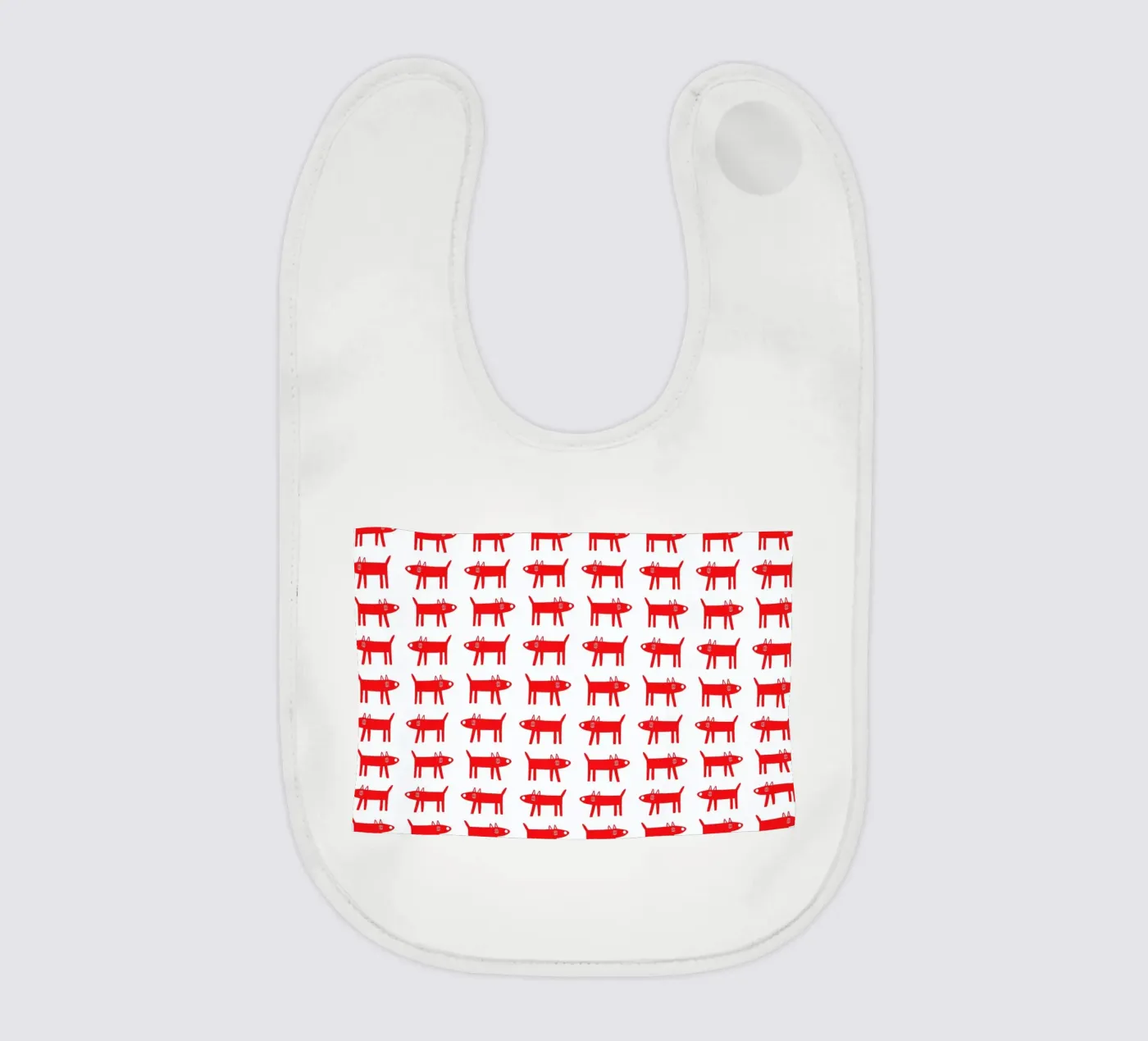 dog pattern 2 bavaglino da Studio Teer