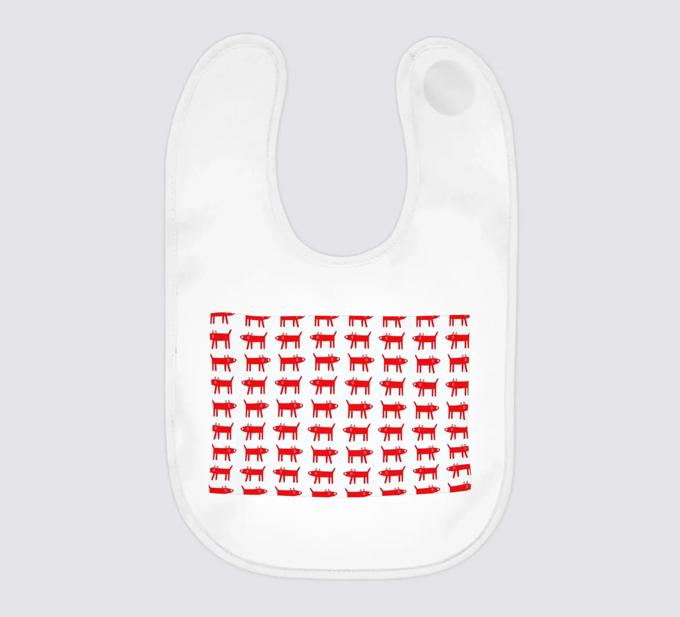 dog pattern 2 bavaglino da Studio Teer