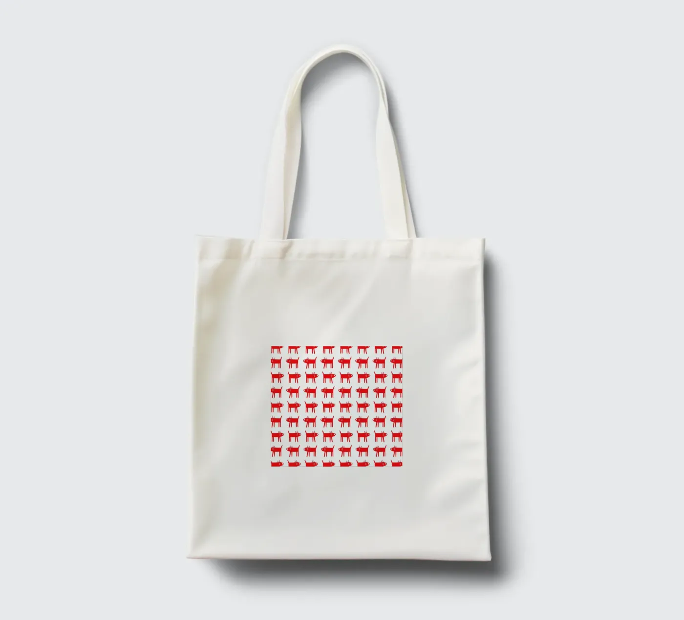 dog pattern 2 tote bag by Studio Teer