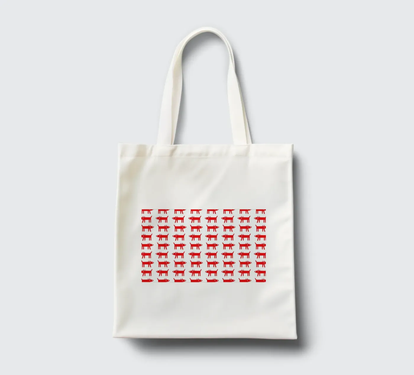 dog pattern 2 tote bag by Studio Teer