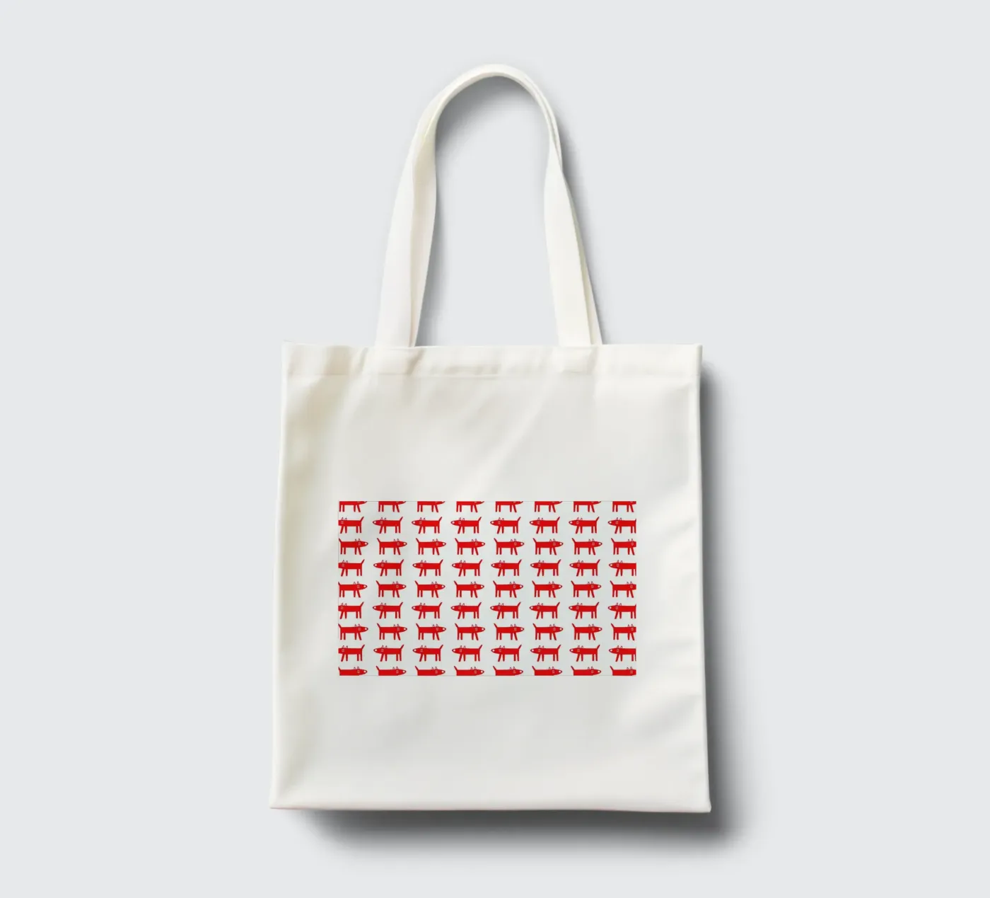 dog pattern 2 tote bag by Studio Teer