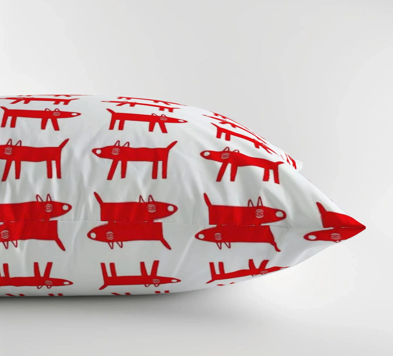 dog pattern 2 cuscino da Studio Teer