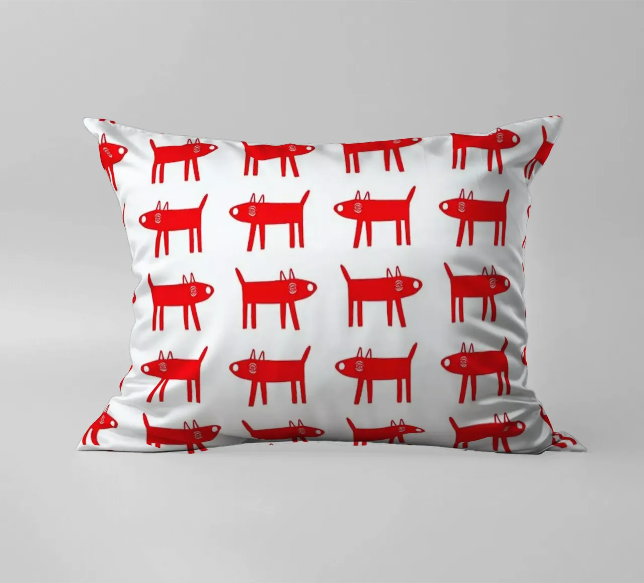 dog pattern 2 cuscino da Studio Teer
