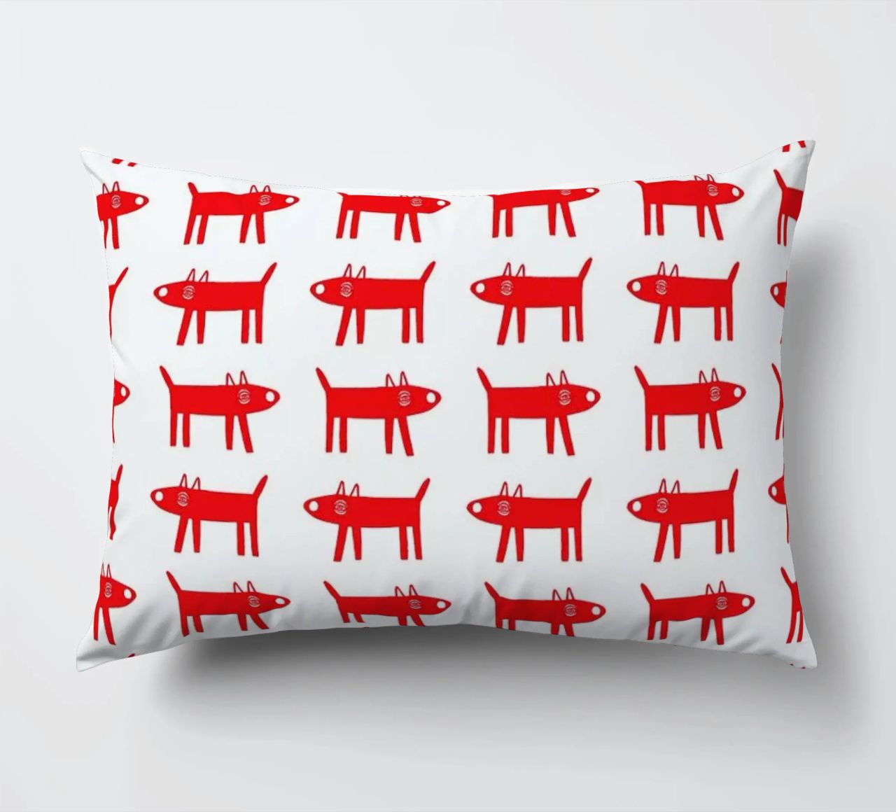 dog pattern 2 cuscino da Studio Teer