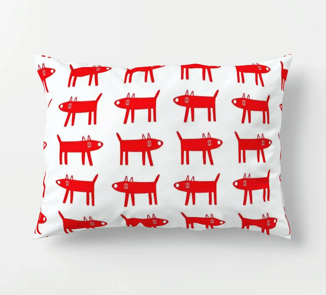 dog pattern 2 cuscino da Studio Teer