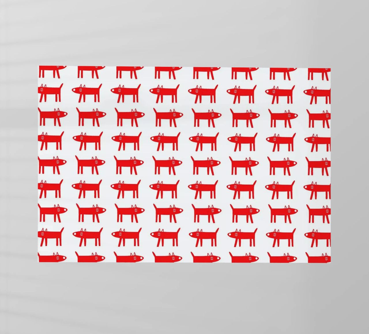 dog pattern 2 pellicola backlit da Studio Teer