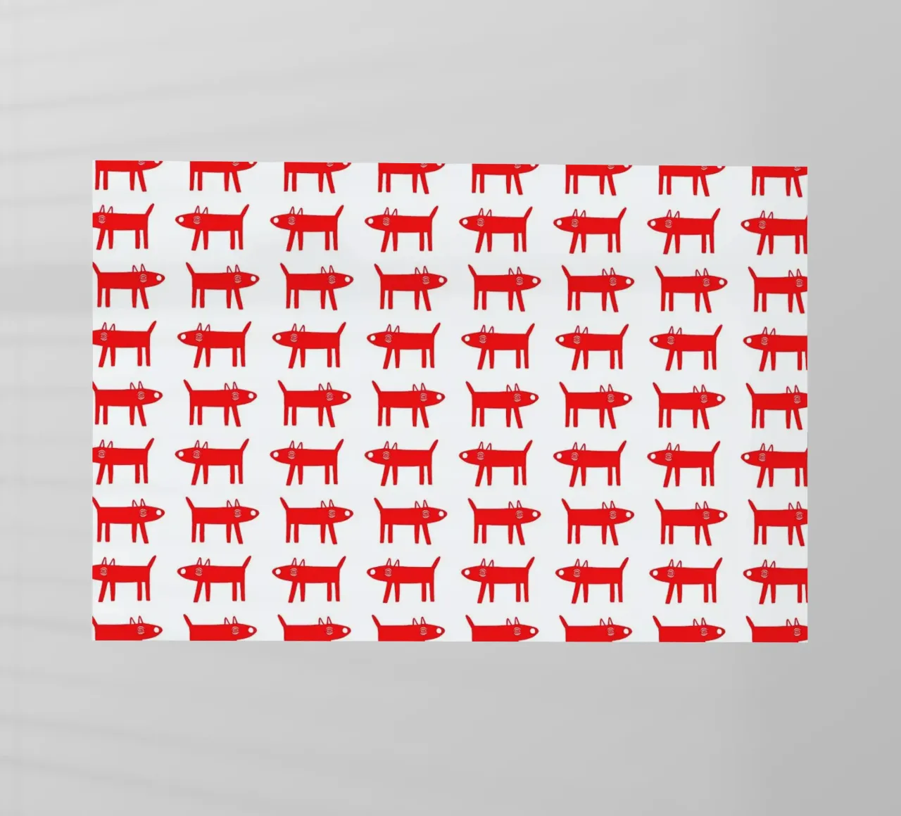 dog pattern 2 pellicola backlit da Studio Teer