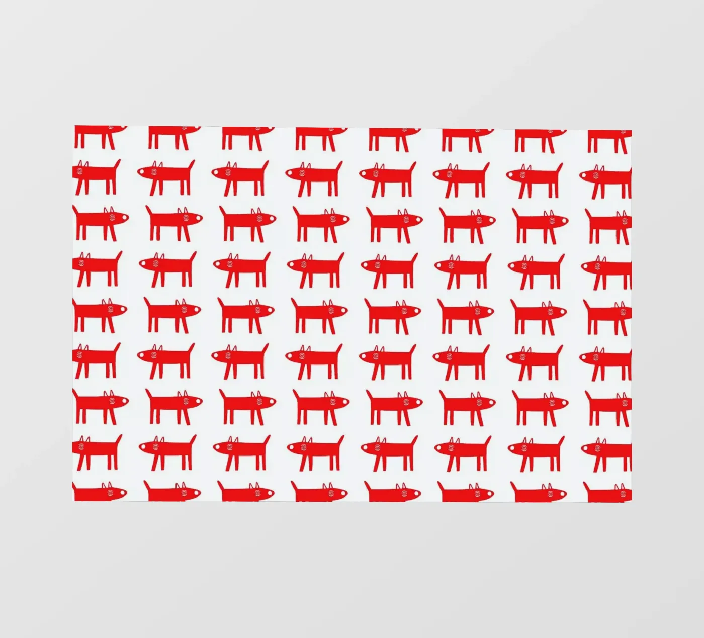 dog pattern 2 backlit folie van Studio Teer