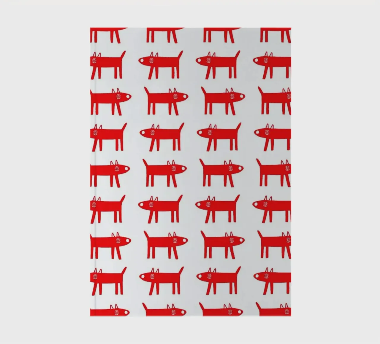 dog pattern 2 notebook by Studio Teer