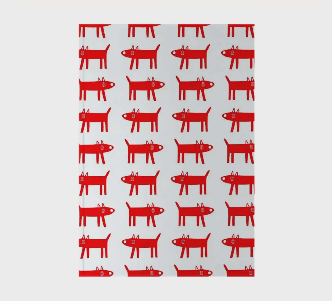 dog pattern 2 notebook by Studio Teer
