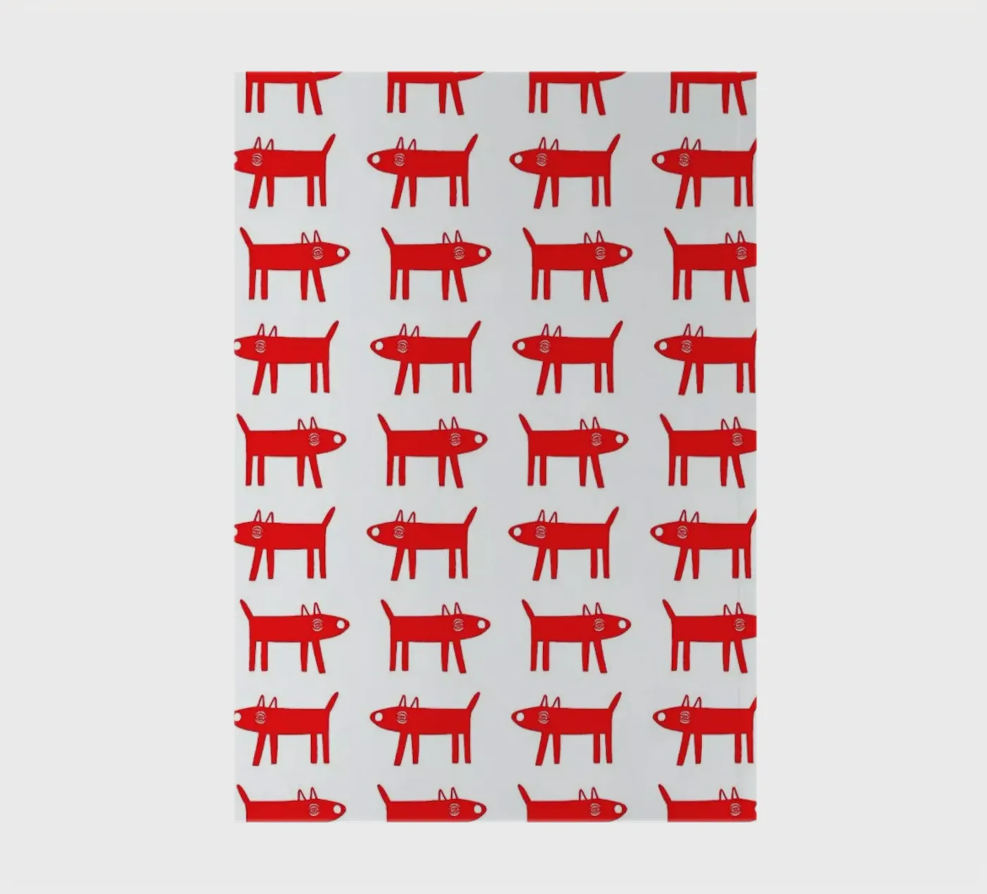 dog pattern 2 notebook by Studio Teer