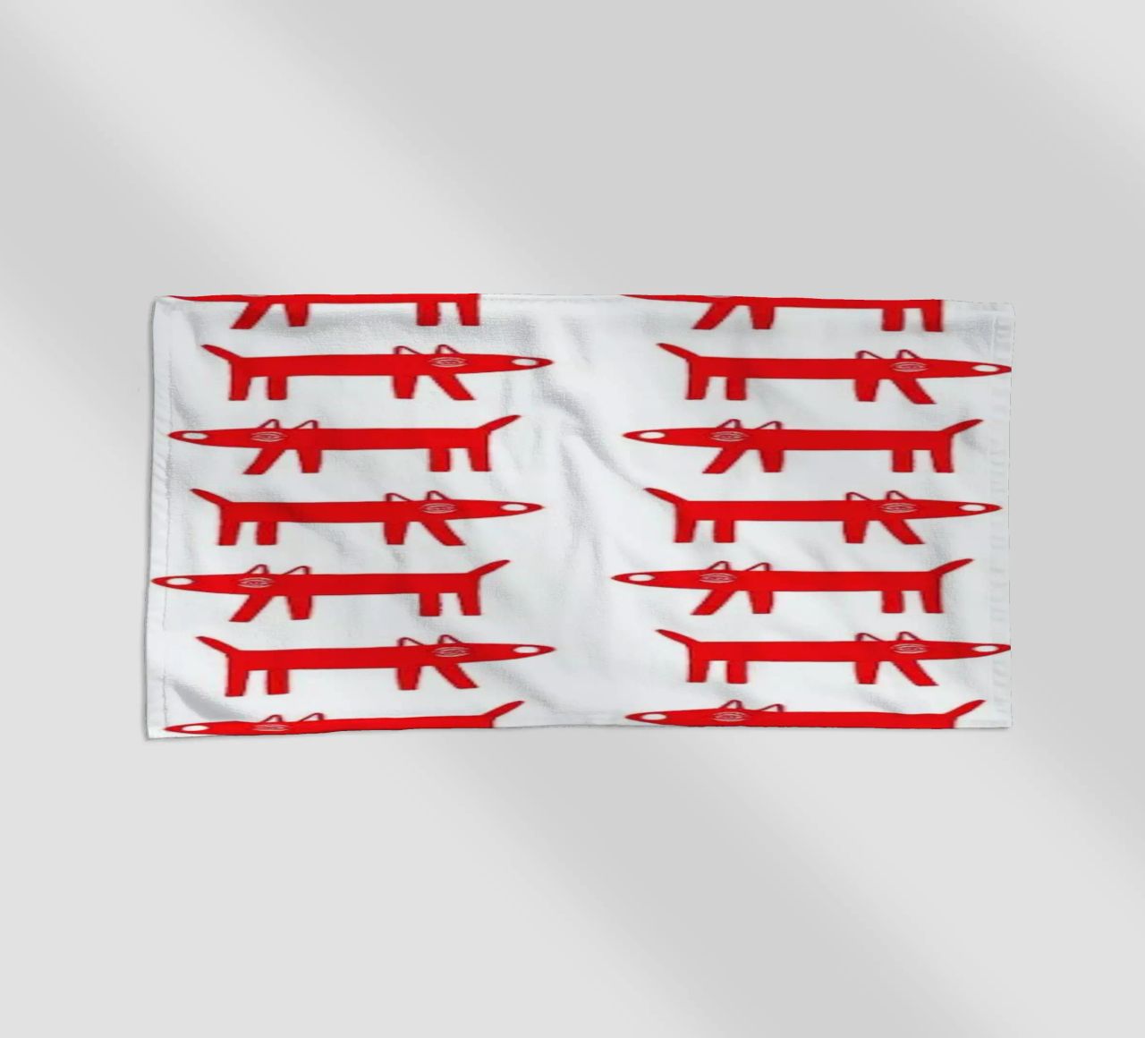 dog pattern 2 telo mare da Studio Teer