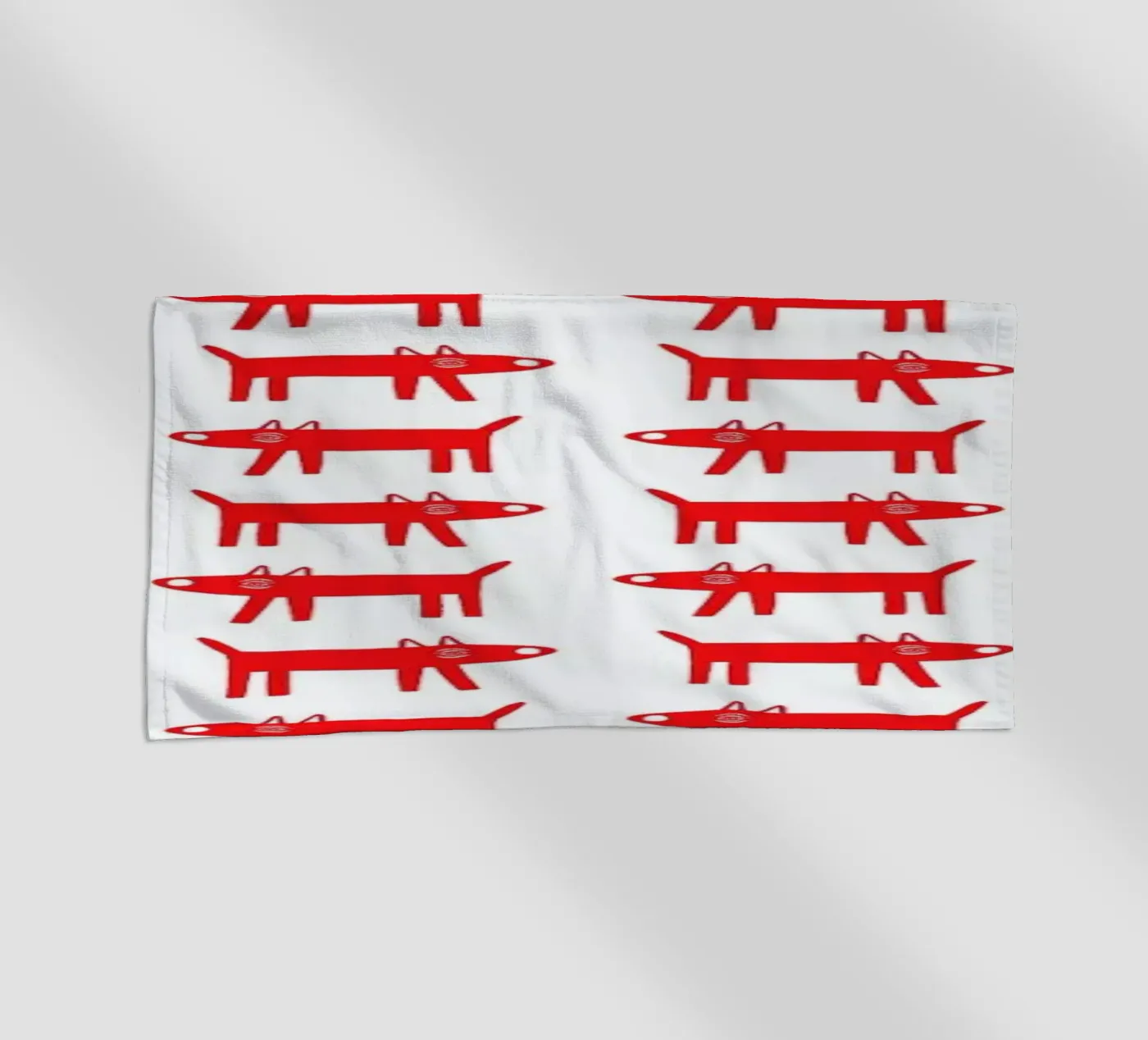 dog pattern 2 telo mare da Studio Teer