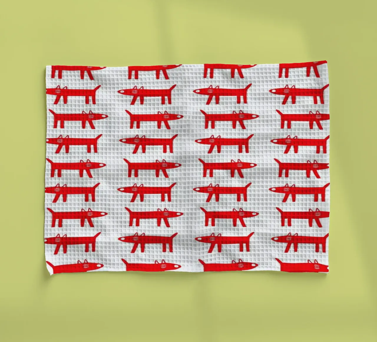 dog pattern 2 torchon de Studio Teer